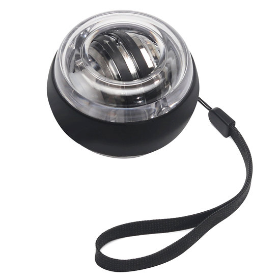 Kula żyroskopowa do ćwiczeń nadgarstka Powerball, przezroczysta