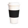 Termokubek plastikowy Gala To Go, czarny