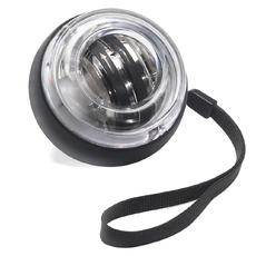 Kula żyroskopowa do ćwiczeń nadgarstka Powerball, przezroczysta