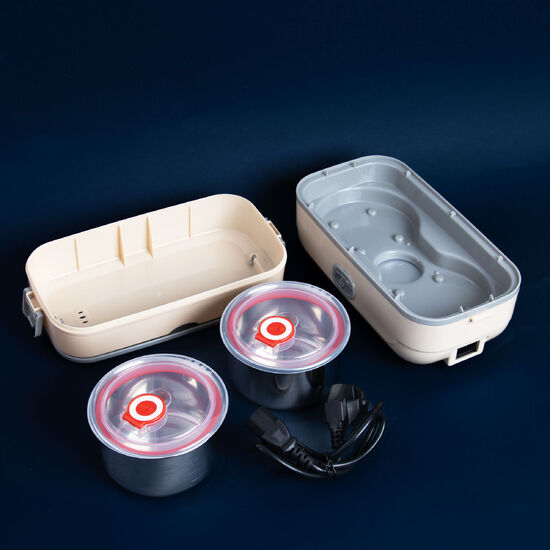 Elektryczny pojemnik obiadowy Hotbox, beżowy